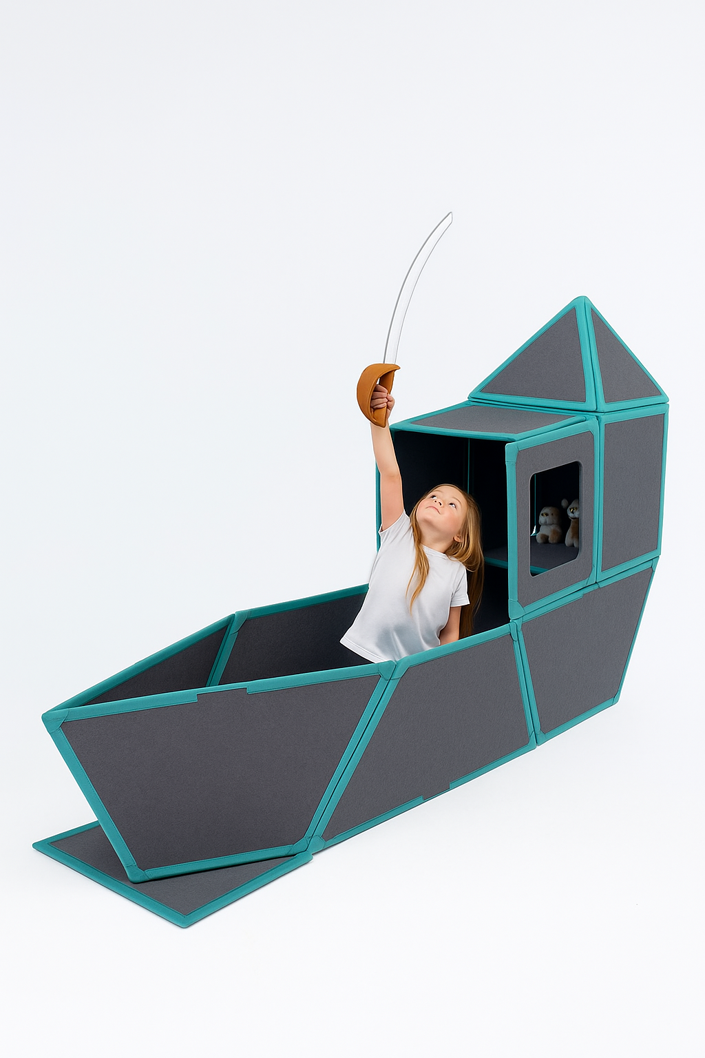 Creat&amp;Home – Modular Play Blocks (56 blocks)