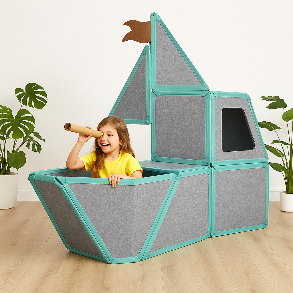 Creat&amp;Home – Modular Play Blocks (56 blocks)